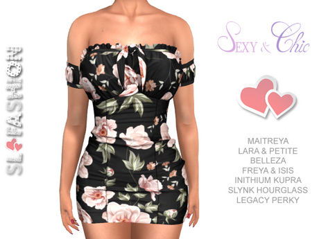 Second Life Marketplace - [SL Fashion] - SCANDAL - DRESS - 33 - 50